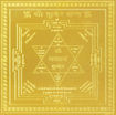 Picture of ARKAM Kubera Yantra - Gold Plated Copper (For prosperity in business and work) - (4 x 4 inches, Golden)