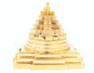 Picture of ARKAM Meru Shri Yantra - Brass - for Success, Wealth & Prosperity (15 x 15 x 13.5 cm Shree Yantra)