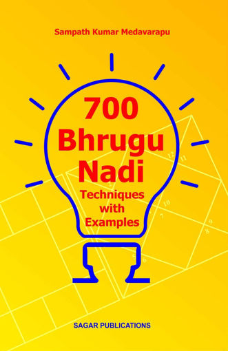 Picture of 700 Bhrugu Nadi Techniques With Examples - English - Sagar Publications