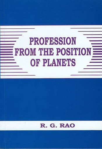 Picture of Profession from the position of planets - English - Sagar Publications