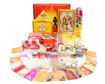 Picture of Arkam Saraswati Puja Samagri Kit for Basant Panchami/ Saraswati Pujan/ Basant Panchami Pooja/ Vasant Panchami Puja (45+ Items) with Detailed Puja Vidhi in Hindi