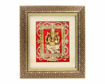 Picture of ARKAM Ganesh Frame/ Ganesh Metal Idol in framing/ Ganesh Photo Metal (Size: 8.5 x 7.5 inches, Color: Antique Golden)