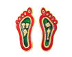 Picture of ARKAM Charan Paduka /Lakshmiji Charan / Lakshmi Feet /Metal Charan Paduka (Size: 3 inches)