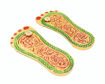 Picture of ARKAM Charan Paduka /Lakshmiji Charan / Lakshmi Feet /Metal Charan Paduka (Size: 4.5 inches)