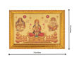 Picture of ARKAM Lakshmi Ganesh Saraswati Frame/ Laxmi Ganesh Saraswati Framing/ Laxmi Ganesh Saraswati Photo (Photo Size: 5 x 7 inches)