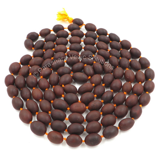 Picture of Arkam Kamalgatta Mala/ Natural Lotus Seeds Mala/ Kamal Gatta Mala/ Kamalgatta Mala Original (Length: 72 inches, Beads: 108+1)