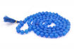 Picture of Arkam Blue Hakik Mala/ Blue Agate Mala/ Blue Hakeek Mala/ Blue Stone Mala  (Size: 6mm, Length: 30 inches, Beads: 108+1)