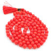 Picture of ARKAM Italian Coral Mala/ Original Red Coral Rosary/ Red Coral Mala Original/ Moonga Mala/ Pure Moonga Mala/ Moonga Mala Original (Size: 4mm, Length: 24 inches, Beads: 108+1)