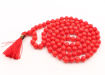 Picture of ARKAM Italian Coral Mala/ Original Red Coral Rosary/ Red Coral Mala Original/ Moonga Mala/ Pure Moonga Mala/ Moonga Mala Original (Size: 4mm, Length: 24 inches, Beads: 108+1)