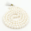 Picture of Arkam Pearl Mala Certified/ Cultured Pearl Rosary/ Pearl Mala Original/ Moti Mala/ Pure Moti Mala/ Moti Mala Original Round (Size: 7mm, Length: 26 inches, Beads: 108+1, Round)