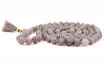 Picture of Arkam Grey Hakik Mala/ Grey Agate Mala/ Grey Hakeek Mala/ Grey Stone Mala  (Size: 6mm, Length: 30 inches, Beads: 108+1)