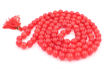 Picture of Arkam Red Hakik Mala/ Red Agate Mala/ Red Hakeek Mala/ Red Stone Mala (Size: 6mm, Length: 30 inches, Beads: 108+1)