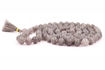 Picture of Arkam Grey Hakik Mala/ Grey Agate Mala/ Grey Hakeek Mala/ Grey Stone Mala  (Size: 8mm, Length: 40 inches, Beads: 108+1)