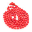 Picture of Arkam Red Hakik Mala/ Red Agate Mala/ Red Hakeek Mala/ Red Stone Mala (Size: 8mm, Length: 40 inches, Beads: 108+1)