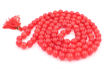 Picture of Arkam Red Hakik Mala/ Red Agate Mala/ Red Hakeek Mala/ Red Stone Mala (Size: 8mm, Length: 40 inches, Beads: 108+1)