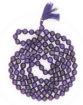 Picture of ARKAM Purple Hakik Mala/ Purple Agate Mala/ Purple Hakeek Mala/ Purple Stone Mala (Size: 8mm, Length: 40 inches, Beads: 108+1)