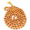 Picture of Arkam Haldi Mala Superfine/ Natural Turmeric Mala/ Haldi mala Original (Size: 7mm, Length: 32 inches, Beads: 108+1)