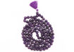 Picture of Arkam Amethyst Mala Certified/ Ametyst Mala/ Amethyst Stone Mala Original/ Natural Amethyst Mala/ Amethyst Rosary (Size: 8mm, Length: 34 inches, Beads: 108+1)