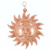 Picture of ARKAM Surya Narayan Yantra Copper/ Copper Surya Face/ Surya Bhagwan Face/ Surya Narayan Bhagwan/ Vastu Surya Face/ Vaastu Sun Face Hanging (Size: 8 inches, Color: Brown, Material: Copper)