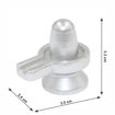 Picture of ARKAM Parad Shivling /Parad Shivlinga /Mercury Shivling /Mercury Shivlinga (70 grams)