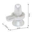 Picture of ARKAM Parad Shivling /Parad Shivlinga /Mercury Shivling /Mercury Shivlinga (21 grams)