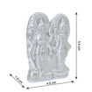 Picture of Arkam Parad Lakshmi Vishnu /Mercury Laxmi Vishnu /Laxmi Vishnu Statue /Parad Lakshmi Narayan (200 grams)