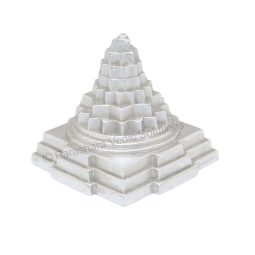 Picture of Arkam Parad Meru Shri Yantra /Parad Meru Shree Yantra /Mercury Meru Shri Yantra (150 grams)