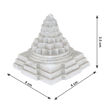 Picture of Arkam Parad Meru Shri Yantra /Parad Meru Shree Yantra /Mercury Meru Shri Yantra (150 grams)