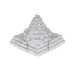 Picture of Arkam Parad Meru Shri Yantra /Parad Meru Shree Yantra /Mercury Meru Shri Yantra (300 grams)