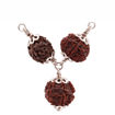 Picture of ARKAM Vyapaar Vridhi Kavacha (2 Mukhi, 6 Mukhi, 7 Mukhi Rudraksha) Brings growth and evolution in business with Silver Capping and detailed Puja and wearing instructions