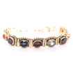 Picture of ARKAM Navratna Bracelet / Navratna Bracelet for men and women / Semi precious stones Navratna Bracelet (Length: 8", 9 Stones, Antique Finish)