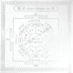 Picture of Arkam Santan Gopal Yantra - Silver Plated Copper - (4 x 4 inches, Silver)