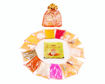 Picture of Arkam Karwa Chauth Puja Kit with Karwa Chauth Thali, Chalni and 16 Shringaar ka Samaan (40+ Items)