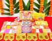 Picture of Arkam Diwali Puja Samagri Kit for Lakshmi Pujan/ Mahalakshmi Puja Kit/ Laxmi Puja Samagri Kit/ Deepavali (35+ Items) with Detailed Puja Vidhi