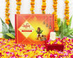 Picture of Arkam Ganesh Puja Samagri Kit for Ganesh Pujan/Ganpati Pujan/Ganesh Chaturthi Puja/Ganesh Utsav (30+ Items) with Detailed Puja Vidhi in Hindi