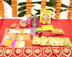 Picture of Arkam Ganesh Puja Samagri Kit for Ganesh Pujan with Mitti ke Ganesha/Ganpati Pujan/Ganesh Chaturthi Puja/Ganesh Utsav (35+ Items) with Detailed Puja Vidhi in Hindi