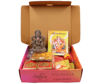 Picture of Arkam Ganesh Puja Samagri Kit for Ganesh Pujan with Mitti ke Ganesha/Ganpati Pujan/Ganesh Chaturthi Puja/Ganesh Utsav (35+ Items) with Detailed Puja Vidhi in Hindi