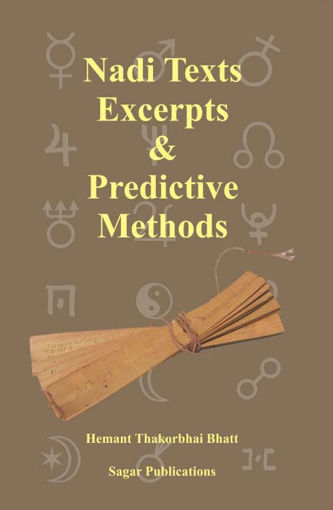 Picture of Nadi Texts Excerpts & Predictive Methods - English - Sagar Publications