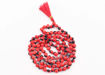 Picture of ARKAM Red Chirmi Mala/ Natural Lal Chirmi Mala/ Red Gunja Mala/ Lal Gunja Mala Original 108 (Length: 24 inches, Beads: 108+1)