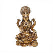 Picture of Arkam Brass Lakshmi Murti / Laxmi Idol / Pital Lakshmi Devi Statue - Antique Brass For Home / Temple / Office (Height: 2.9 cm, Weight: 14 gms)